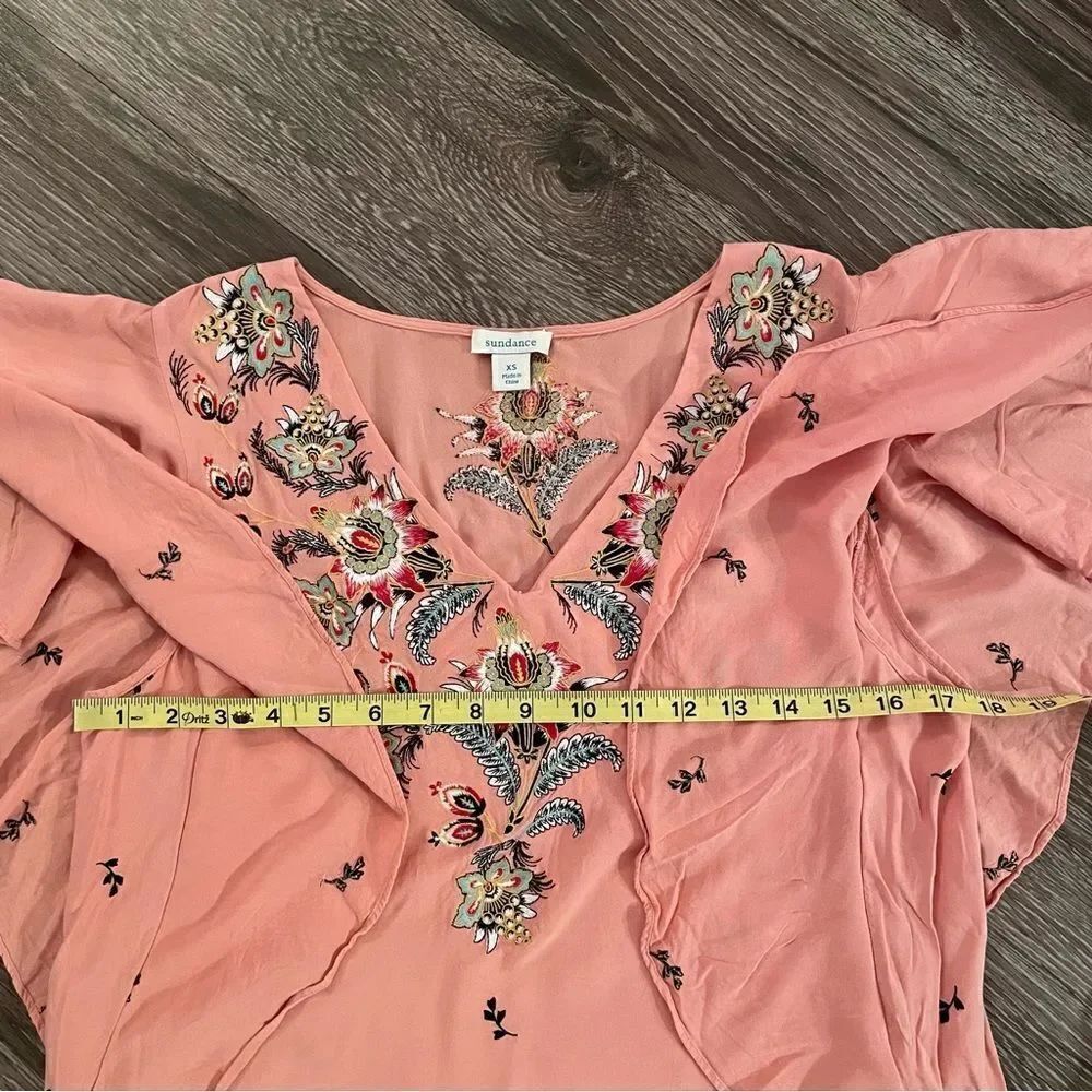 Sundance Embroidered Magdalena Top - Picture 7 of 9
